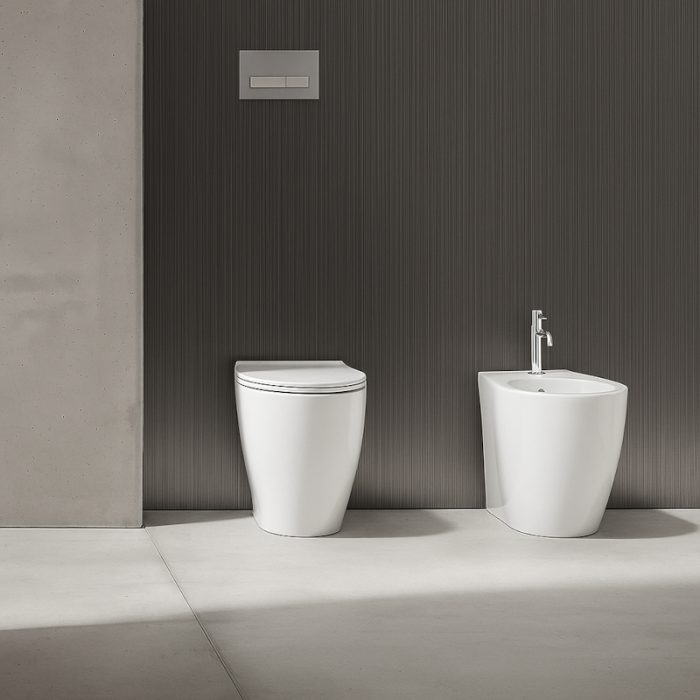 Sanitari Serie Planeta con Sistema Vortice a terra