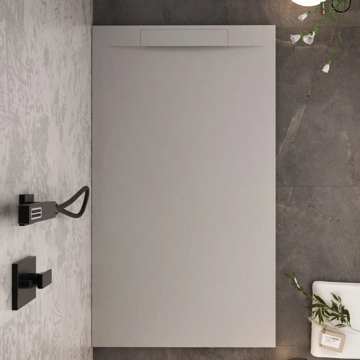 Piatto Doccia Effetto Pietra Ardesia - immagine 3
